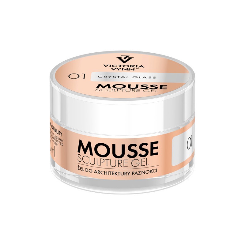 Victoria Vynn Mus-Żel Z Tiksotropią Budujący 01 Mousse Sculpture Gel 50 ml