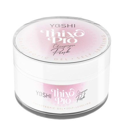 Yoshi - Żel Samopoziomujący UV/LED Thixo Pro Champagne Pink 50ml