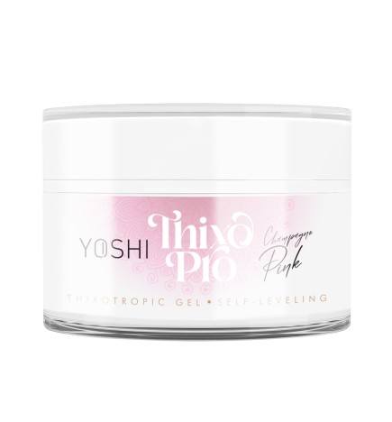 Yoshi - Żel Samopoziomujący UV/LED Thixo Pro Champagne Pink 50ml