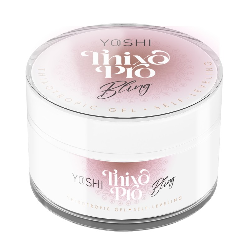 Yoshi - Żel Samopoziomujący UV/LED Thixo Pro Bling 50ml