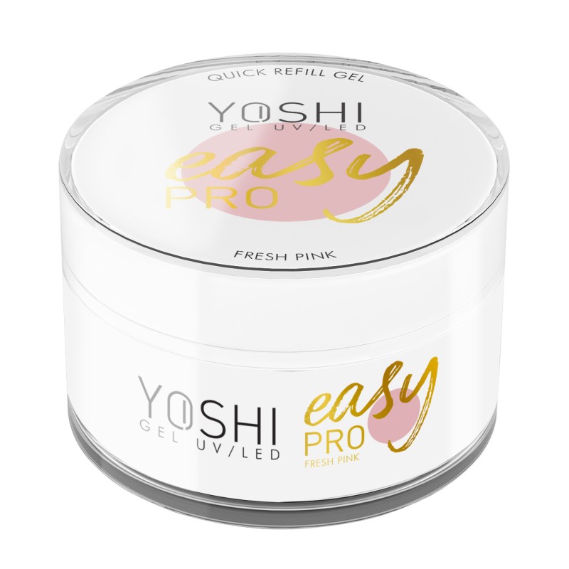 Yoshi - Żel UV/LED Easy Pro Fresh Pink 50ml