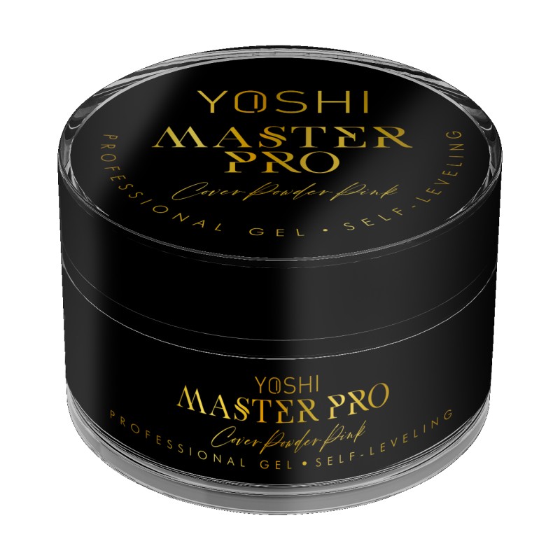 Yoshi - Żel Samopoziomujący UV/LED Master Pro Cover Powder Pink 15ml