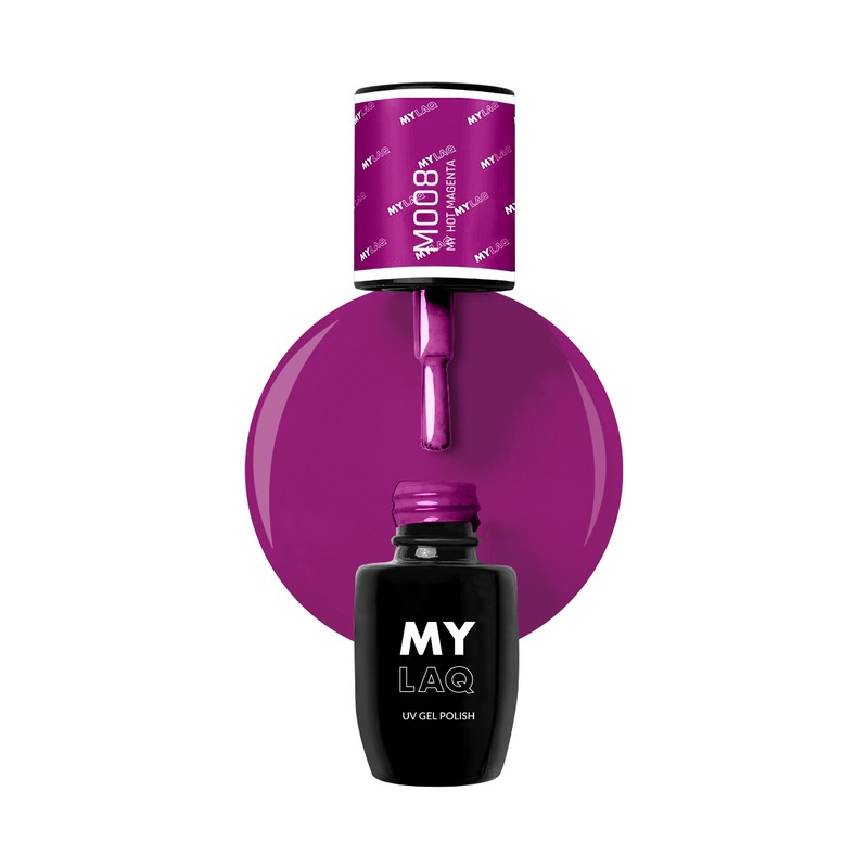 Lakier Hybrydowy MyLaq M008 My Hot Magenta 5ml