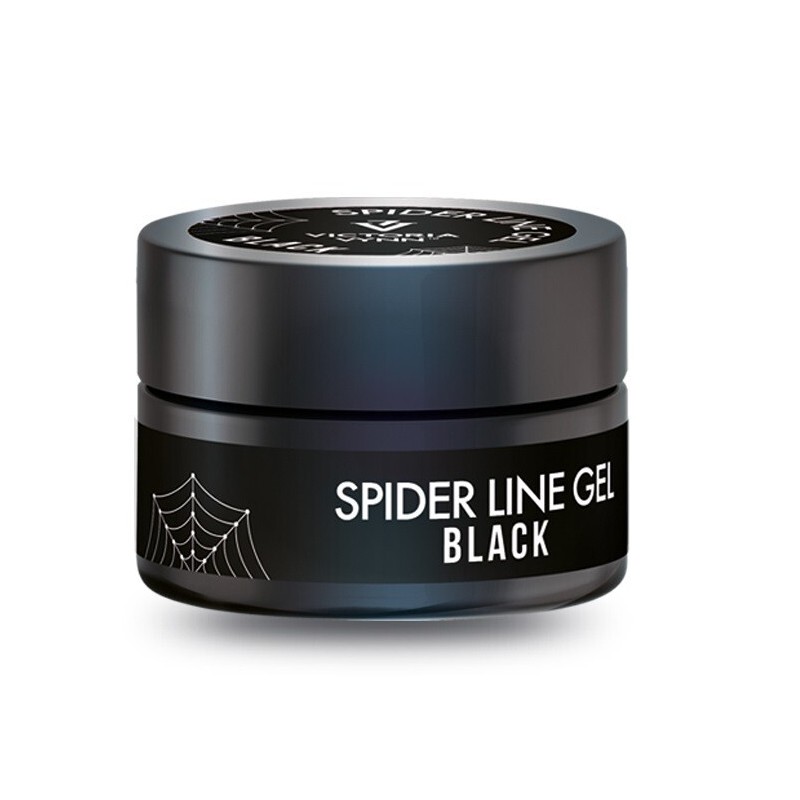 Victoria Vynn Spider Line Gel Black 01 Elastyczny Żel Do Zdobień Czarny 5ml