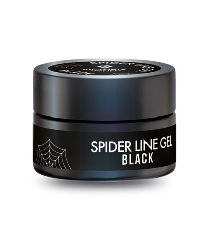 Victoria Vynn Spider Line Gel Black 01 Elastyczny Żel Do Zdobień Czarny 5ml