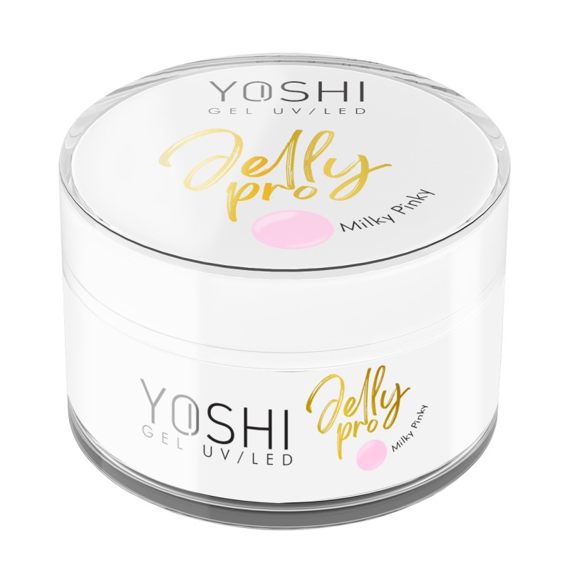 Yoshi - Żel Budujący UV/LED Jelly Pro Milky Pink 50ml