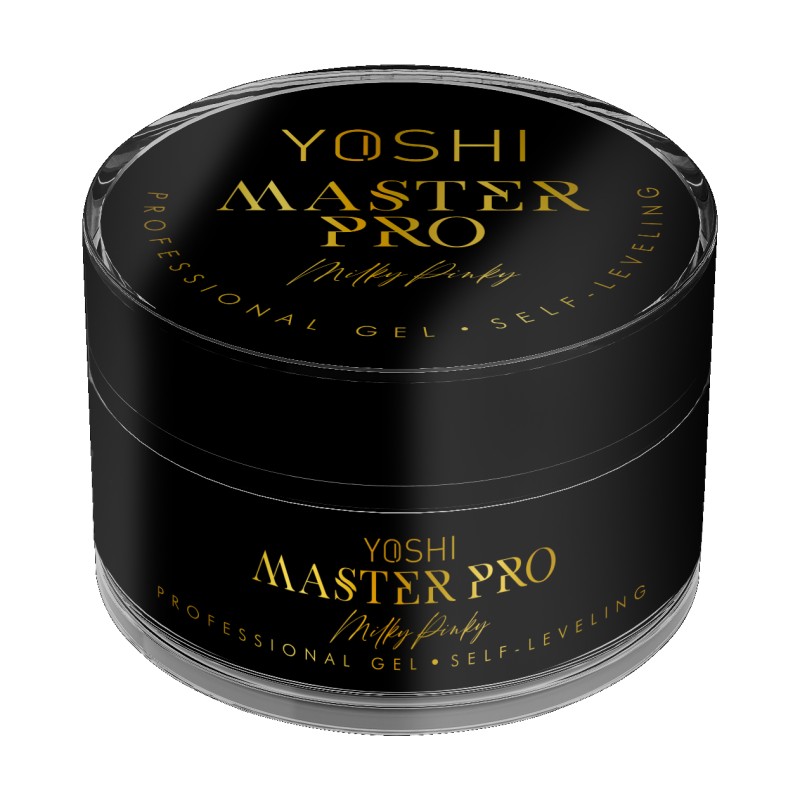 Yoshi - Żel Samopoziomujący UV/LED Master Pro Milky Pink 50ml