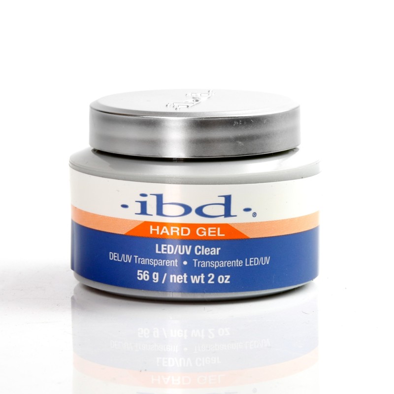 IBD Żel Budujący Hard Led/Uv Gel Clear Przeźroczysty 56g