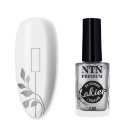 Lakier do Stempli NTN Premium nr.91 Srebrny 7ml