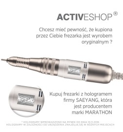 Saeyang Frezarka Marathon Mighty Biała + Sh20n