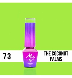 Lakier Hybrydowy MollyLac Women in Paradise The Coconut Palms nr.73 5ml