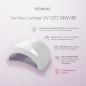 Semilac UV LED LAMPA 24W/48 2.0