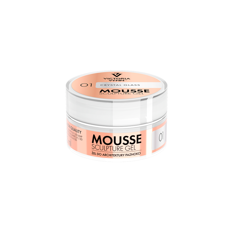 Victoria Vynn Mus-Żel Z Tiksotropią Budujący 01 Mousse Sculpture Gel 15 ml