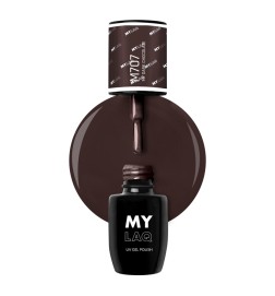 Lakier Hybrydowy MyLaq M707 My Dark Chocolate 5ml