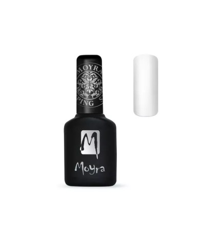 Moyra Lakier Foil Polish 02 Biały 10 Ml