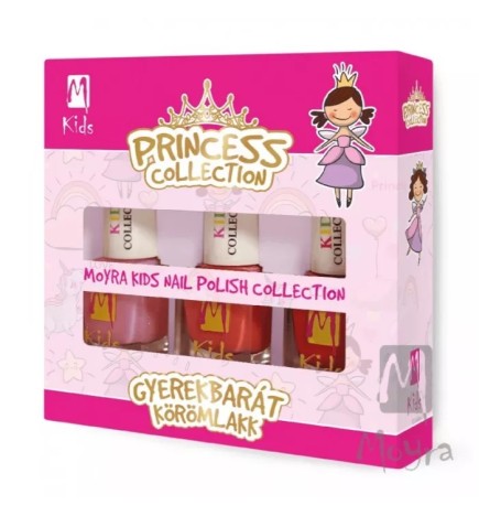 Moyra Zestaw Lakierów Kids Nail Polish Set Princess Collection