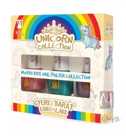 Moyra Zestaw Lakierów Kids Nail Polish Set Unicorn Collection