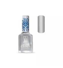 Moyra Lakier Do Stempli 08 Silver 12 Ml