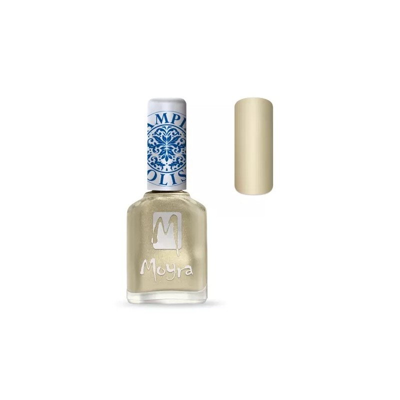 Moyra Lakier Do Stempli 09 Gold 12 Ml