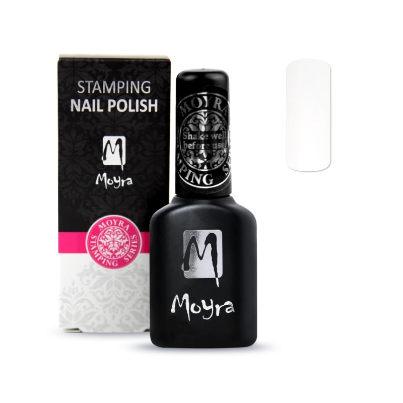 Moyra Lakier Do Stempli Smart 02 White 12 Ml