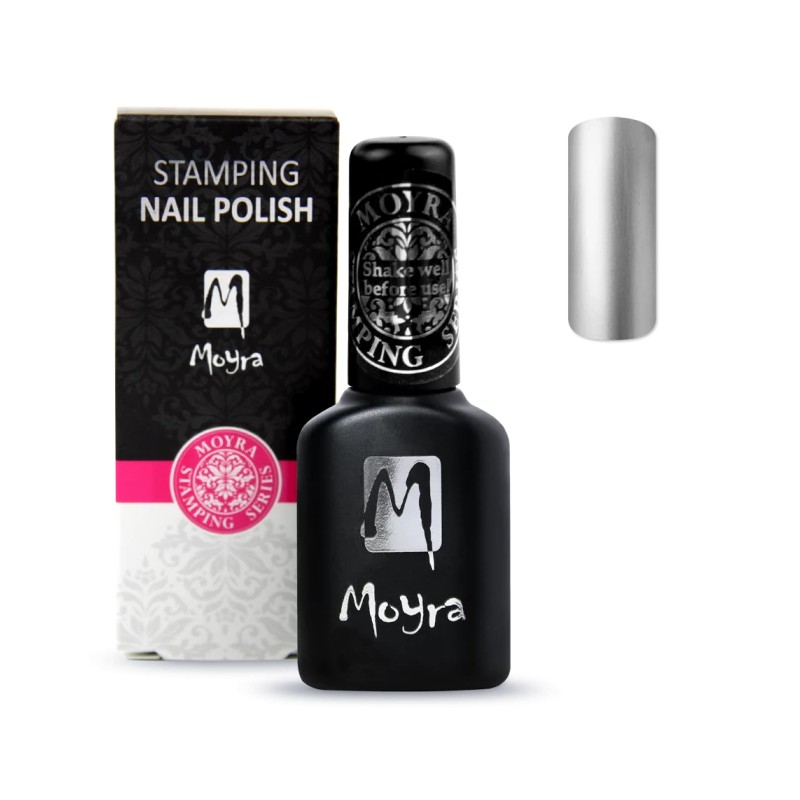 Moyra Lakier Do Stempli Smart 03 Silver 12 Ml