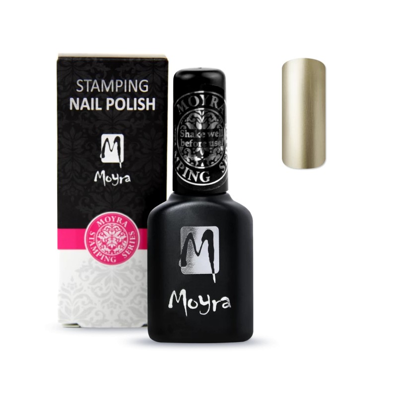 Moyra Lakier Do Stempli Smart 04 Gold 12 Ml