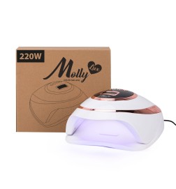 Lampa Do Paznokci Dual UV/LED 220W Do Lakierów Hybrydowych I Żeli Z7 Molly Lux White