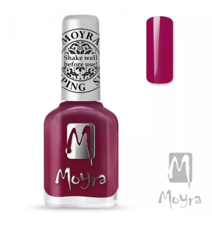 Moyra Lakier Do Stempli 40 Amaranth Red 12 Ml