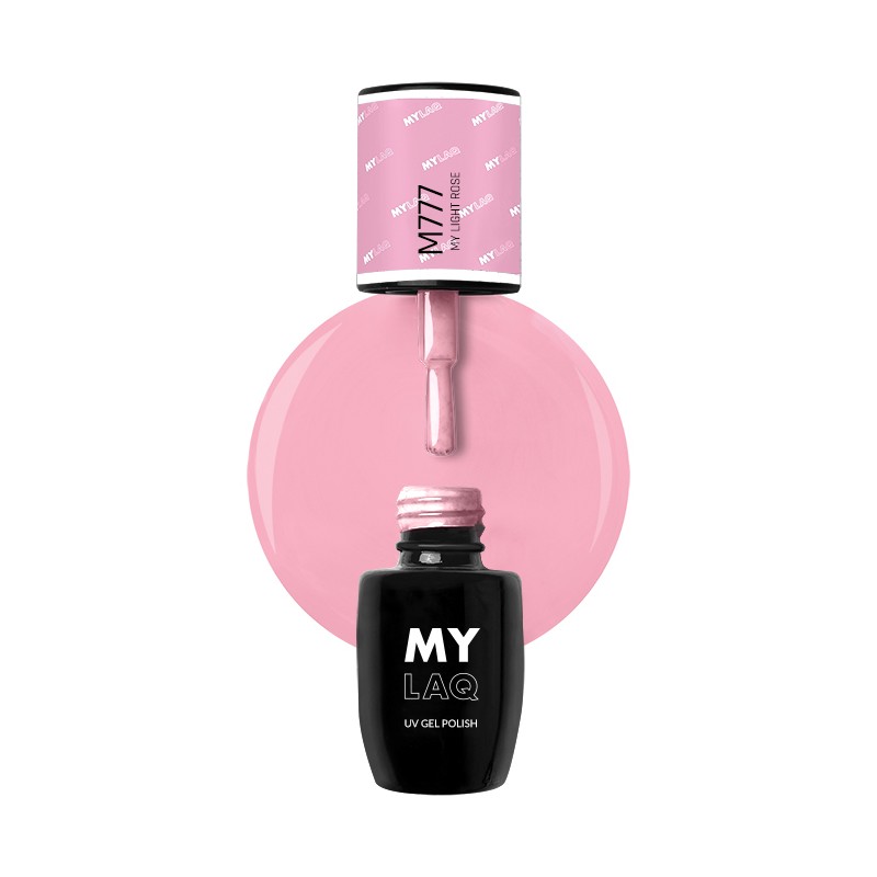 Lakier Hybrydowy MyLaq M777 My Light Rose 5ml