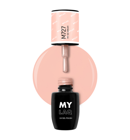 Lakier Hybrydowy MyLaq M727 My Ice Cream 5ml