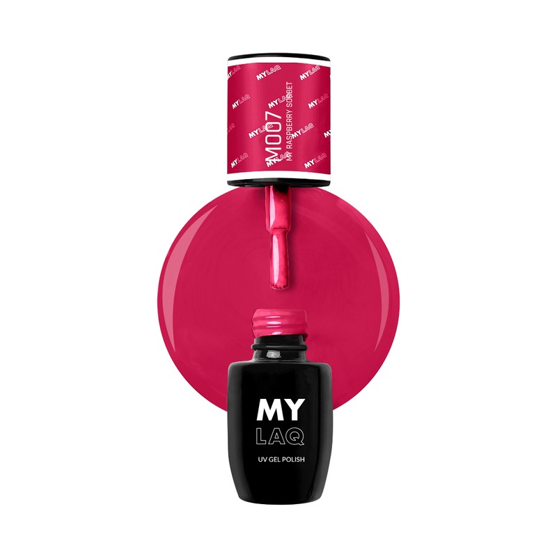 Lakier Hybrydowy MyLaq M007 My Raspberry Sorbet 5ml