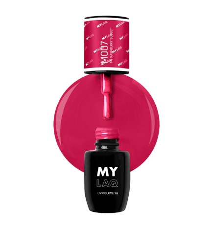 Lakier Hybrydowy MyLaq M007 My Raspberry Sorbet 5ml