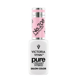 Lakier Hybrydowy Victoria Vynn Pure Creamy Hybrid No.208 Pink Facade 8ml