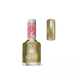 Moyra Lakier Do Stempli 24 Chrome Gold 12 Ml