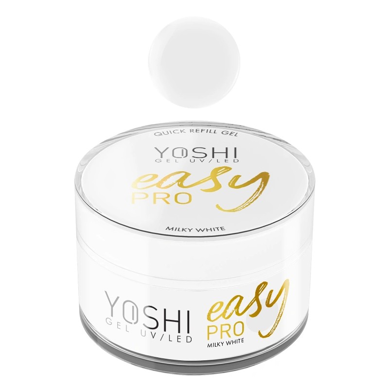 Yoshi - Żel UV/LED Easy Pro Milky White 50ml