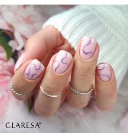 Claresa - Żel budujący SOFT&EASY builder gel milky pink 12g