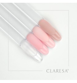 Claresa - Żel budujący SOFT&EASY builder gel milky pink 12g