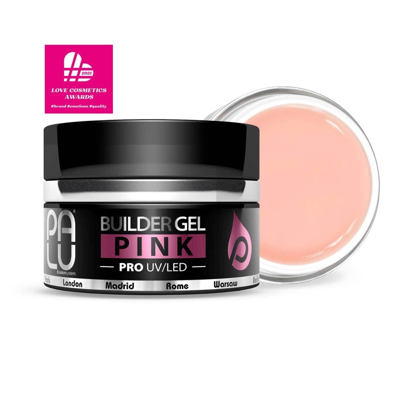 Palu - Żel Budujący Builder Gel Pink/50g