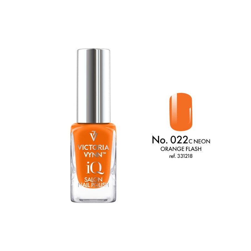 Lakier do Paznokci Klasyczny IQ Salon Nail Polish 022 Orange Flash 9ml