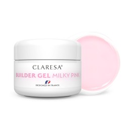 Claresa - Żel Budujący Builder Gel Milky Pink 15 g