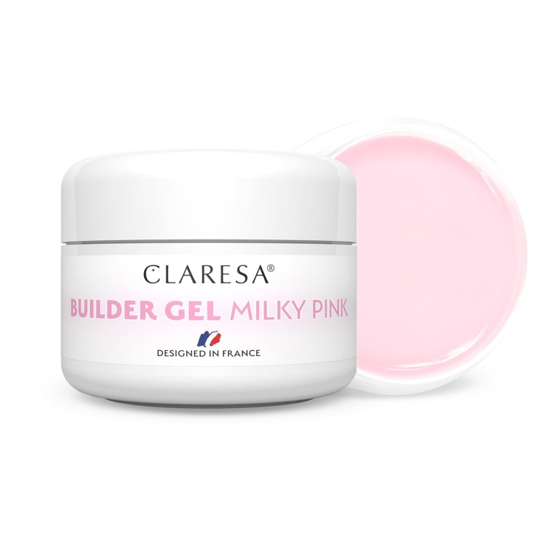 Claresa - Żel Budujący Builder Gel Milky Pink 15 g