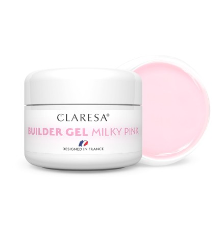 Claresa - Żel Budujący Builder Gel Milky Pink 15 g