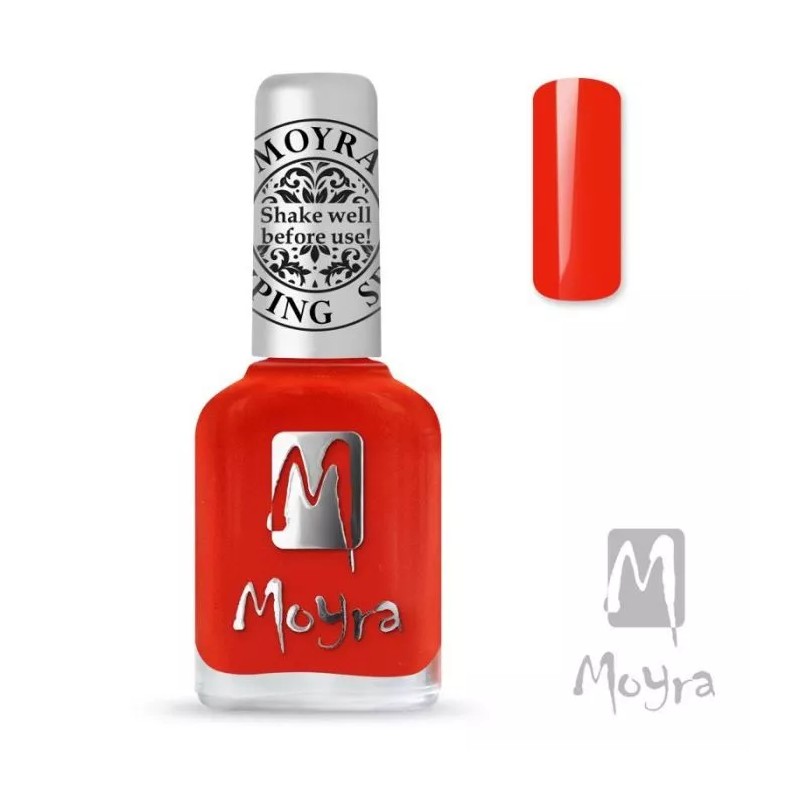 Moyra Lakier Do Stempli 41 Amber Orange 12 Ml