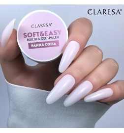 Claresa - Żel budujący SOFT&EASY Builder Gel Panna Cotta 12g