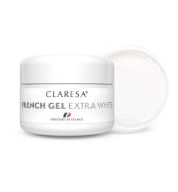 Claresa - Żel Budujący French Gel Extra White 25g