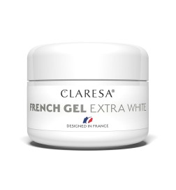 Claresa - Żel Budujący French Gel Extra White 25g