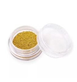 Moyra Caviar Beads 02 Gold 0,8 Mm 10g