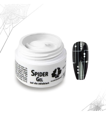 Żel Do Zdobień Spider Gel Biały White 3 Ml