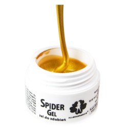 Żel Do Zdobień Spider Gel Złoty Gold 3 Ml