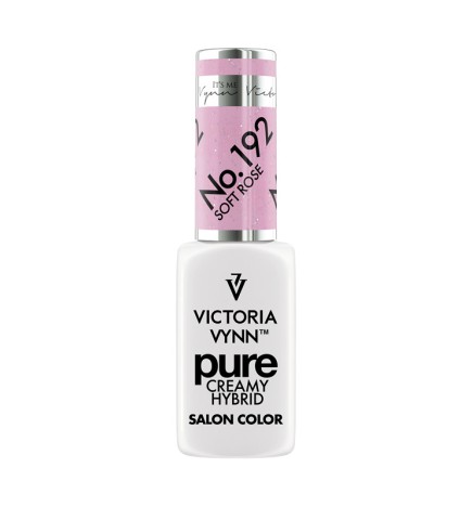 Lakier Hybrydowy Victoria Vynn Pure Creamy Hybrid No.192 Soft Rose 8ml